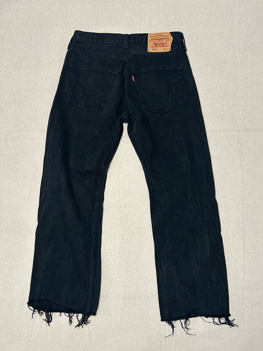 Levi's 501 – Jean Homme – W31 L30 – Noir Ourlet Franc