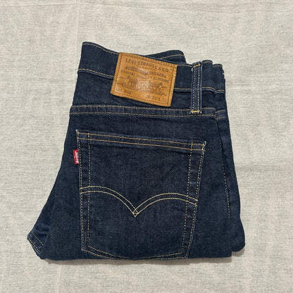Jean Levi's 510 Homme – Coupe Skinny – Bleu Brut – W30 L32
