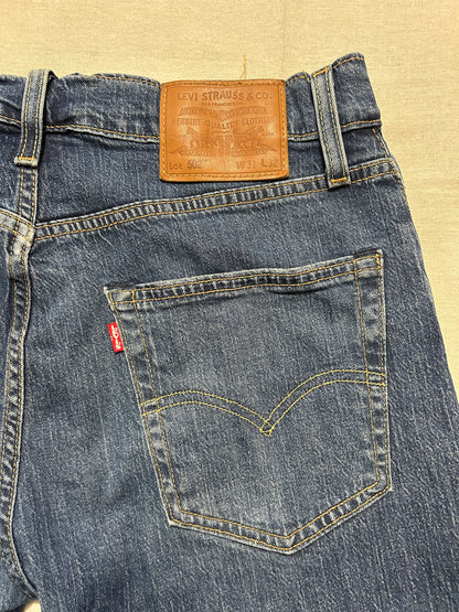 Jean Levi's 502 – Homme – W31 L32 – Bleu