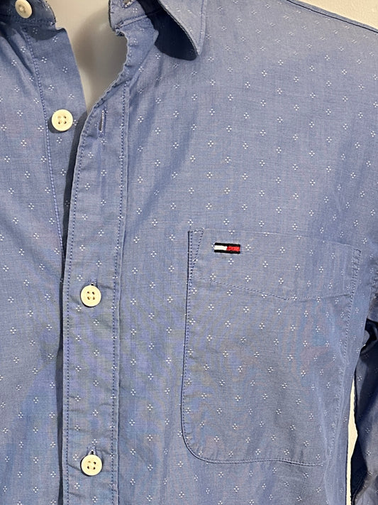 Tommy Hilfiger – Chemise Homme – Taille S – Bleu