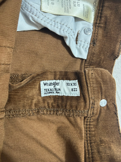 Wrangler – Pantalon Velours Côtelé Homme – W32 L30
