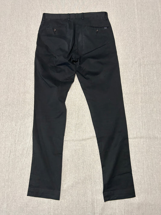 Pantalon Chino Stretch • POLO RALPH LAUREN • Taille W30/32 Slim Fit (M / 40) • Noir