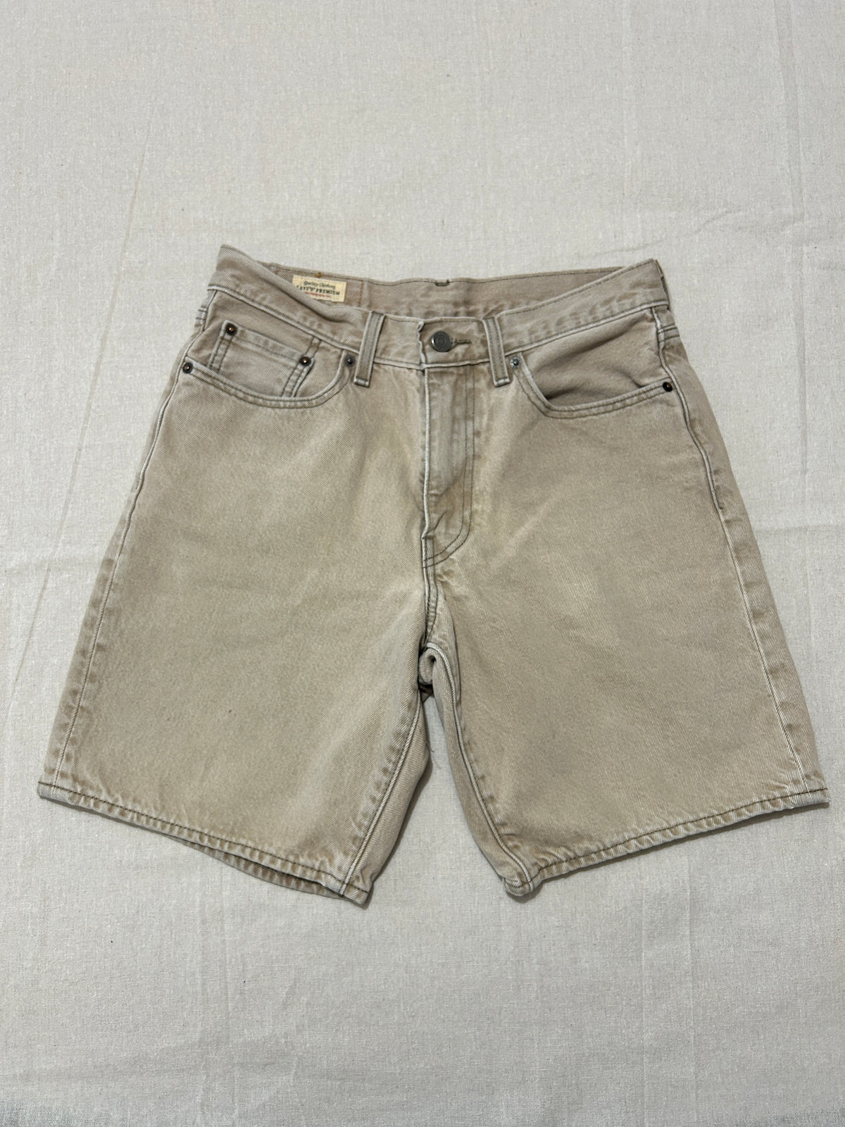 Short Levi's 468 Homme – Coupe Large – Beige Sable – W29