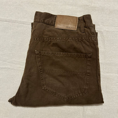 Pantalon Chino GANT Jason – Regular Fit – Marron – W31 L34