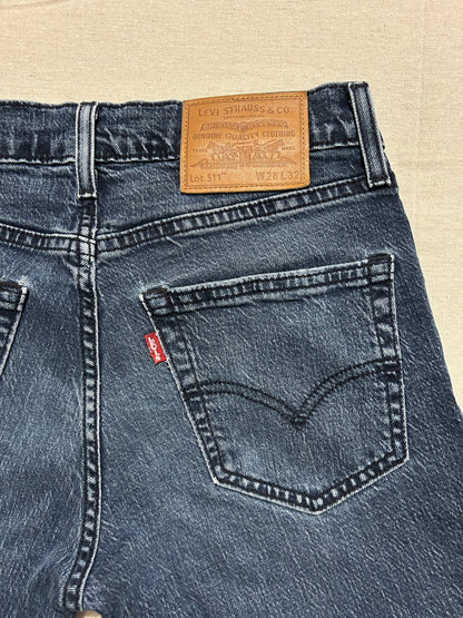 Jean Levi's 511 –Slim Homme – W28 L32 – Bleu Brut