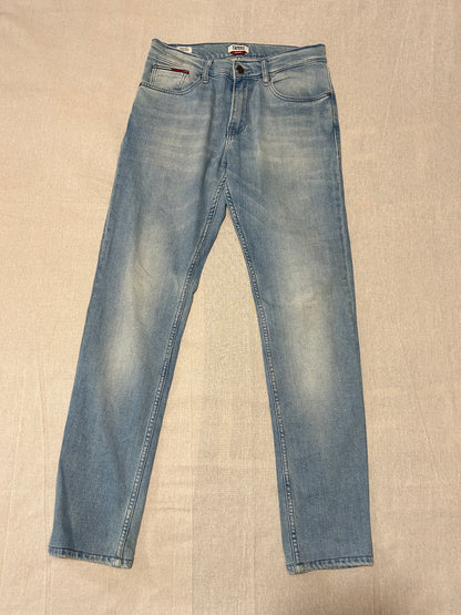 Tommy Jeans – Jean Homme – W30 L36 – Bleu Délavé Clair
