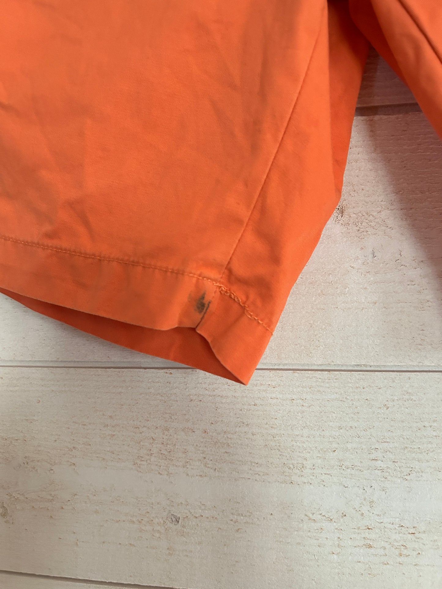 Short Chino Coupe Droite • TOMMY HILFIGER • Taille W29 (38/40 FR) • Orange Mandarine