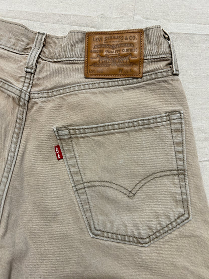 Short Levi's 468 Homme – Coupe Large – Beige Sable – W29