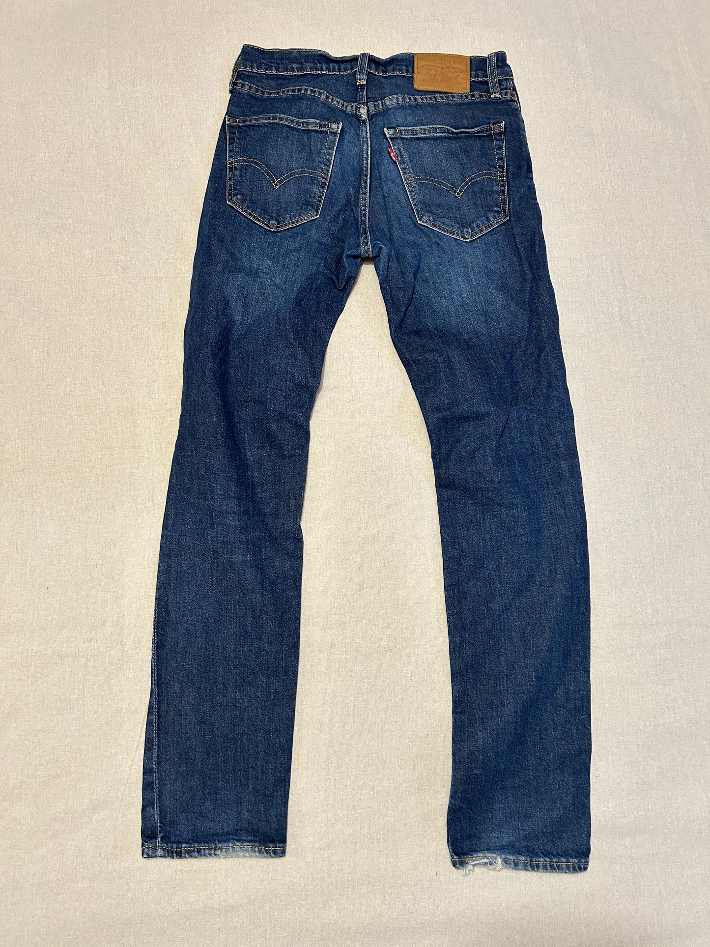 Jean Levi's 511 Slim Bleu Brut Patiné – Taille W31 L32