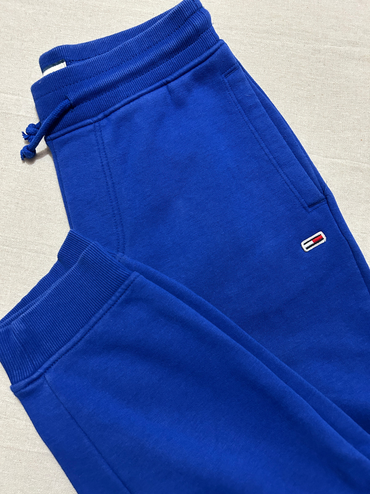 Tommy Jeans – Jogging Homme – Taille XS – Bleu Électrique