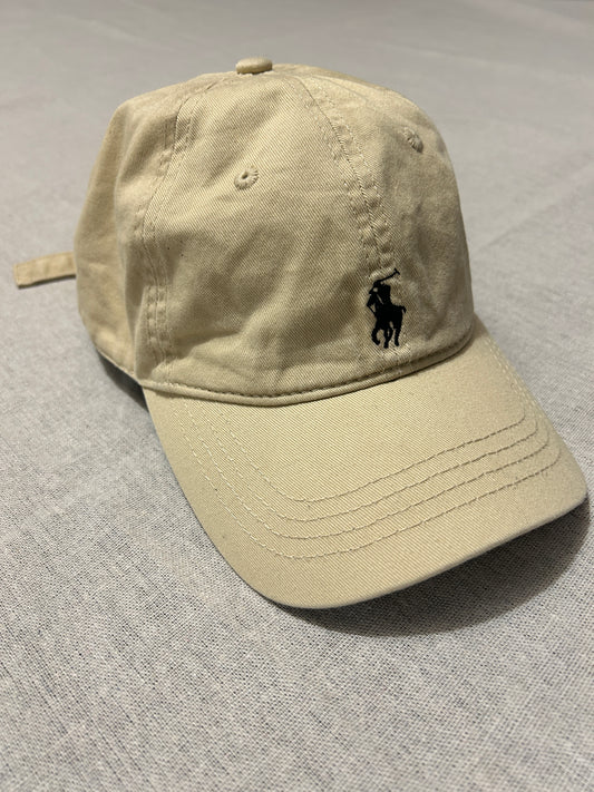 Casquette Classic Chino Cap Beige Ralph Lauren – Taille Unique – Occasion