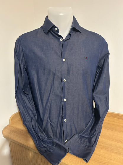 Chemise Tommy Hilfiger Tailored – XS – Bleu Marine