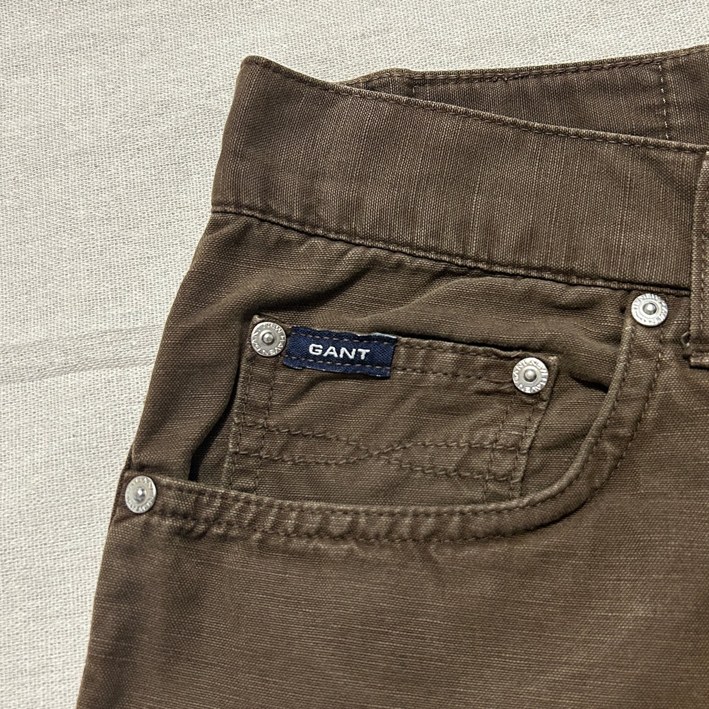 Pantalon Chino GANT Jason – Regular Fit – Marron – W31 L34
