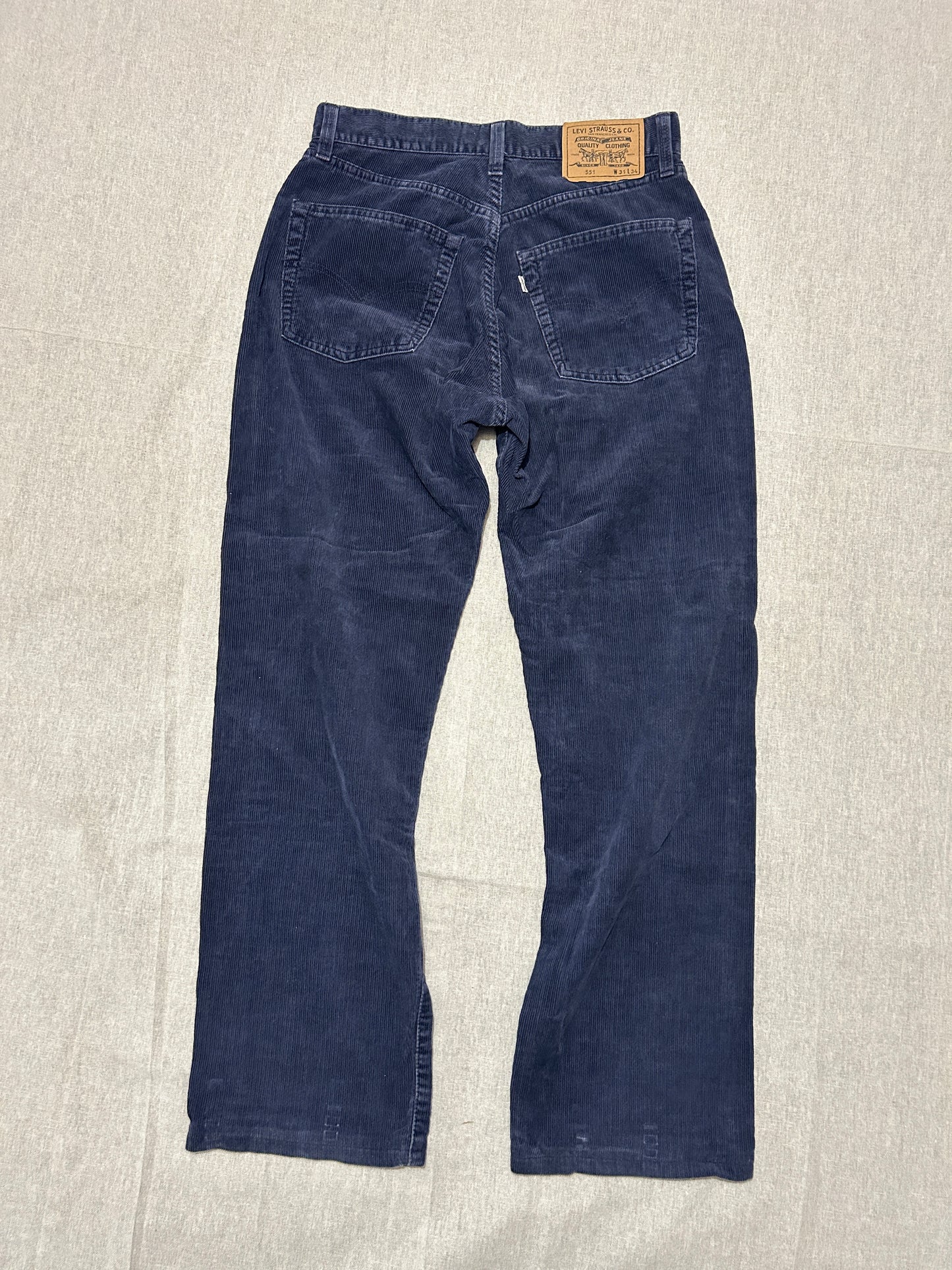 Levi's 55 Homme – Coupe Droite – Bleu Marine – W32 L34