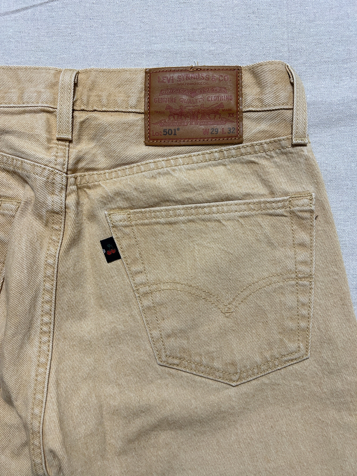 Jean Levi's 501 Fresh  Homme – W29 L32 Beige