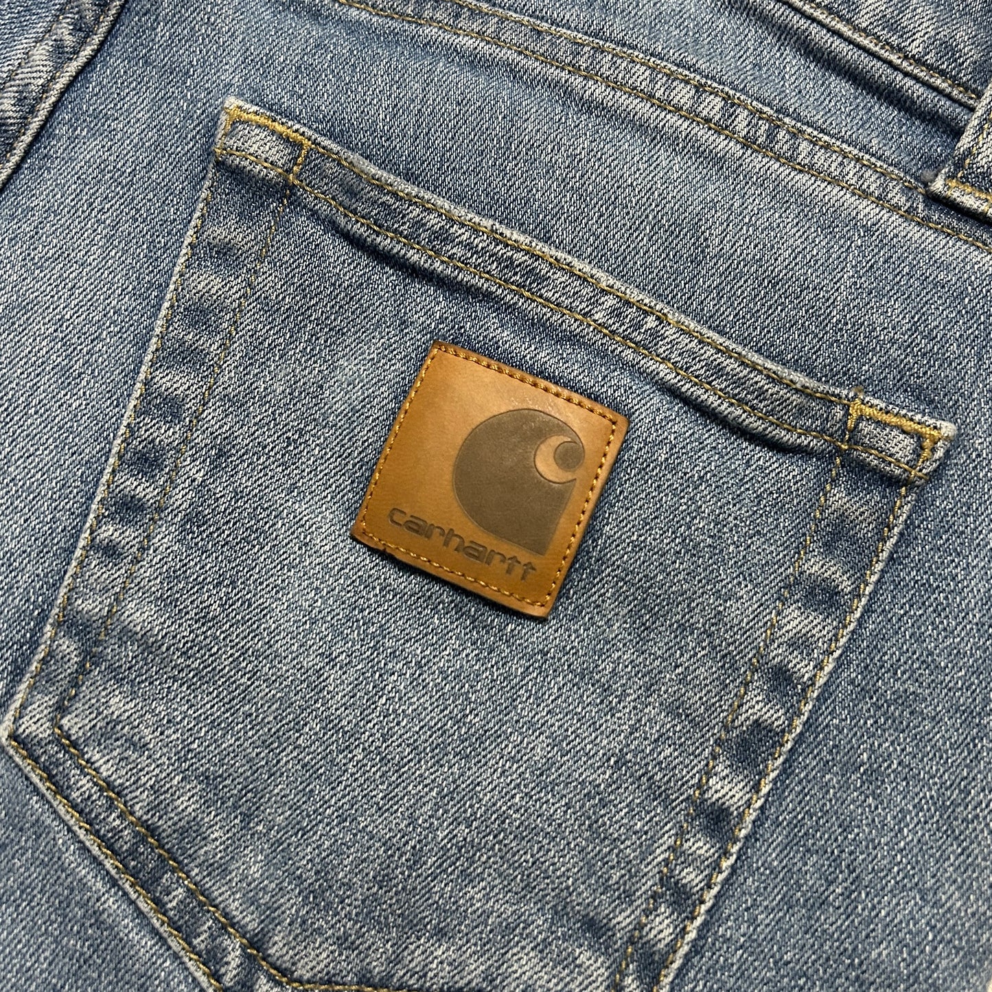 Jean Carhartt Rebel Pant Homme – Coupe Skinny – Bleu Clair – W30 L34