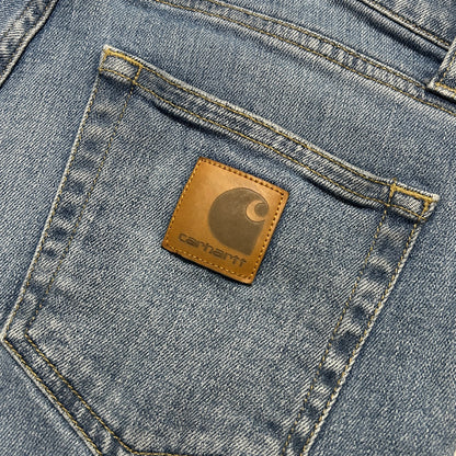 Jean Carhartt Rebel Pant Homme – Coupe Skinny – Bleu Clair – W30 L34