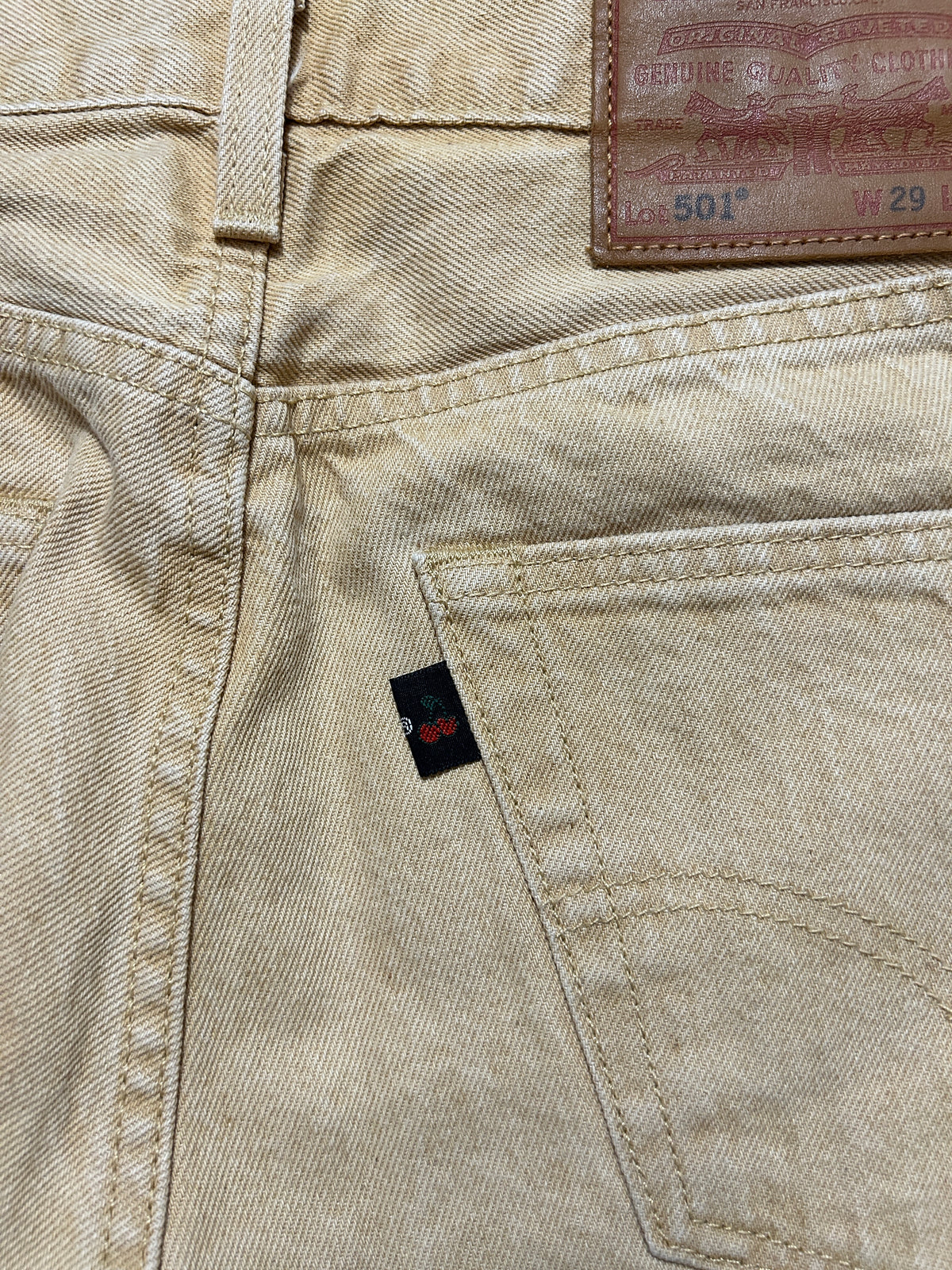 Jean Levi's 501 Fresh  Homme – W29 L32 Beige