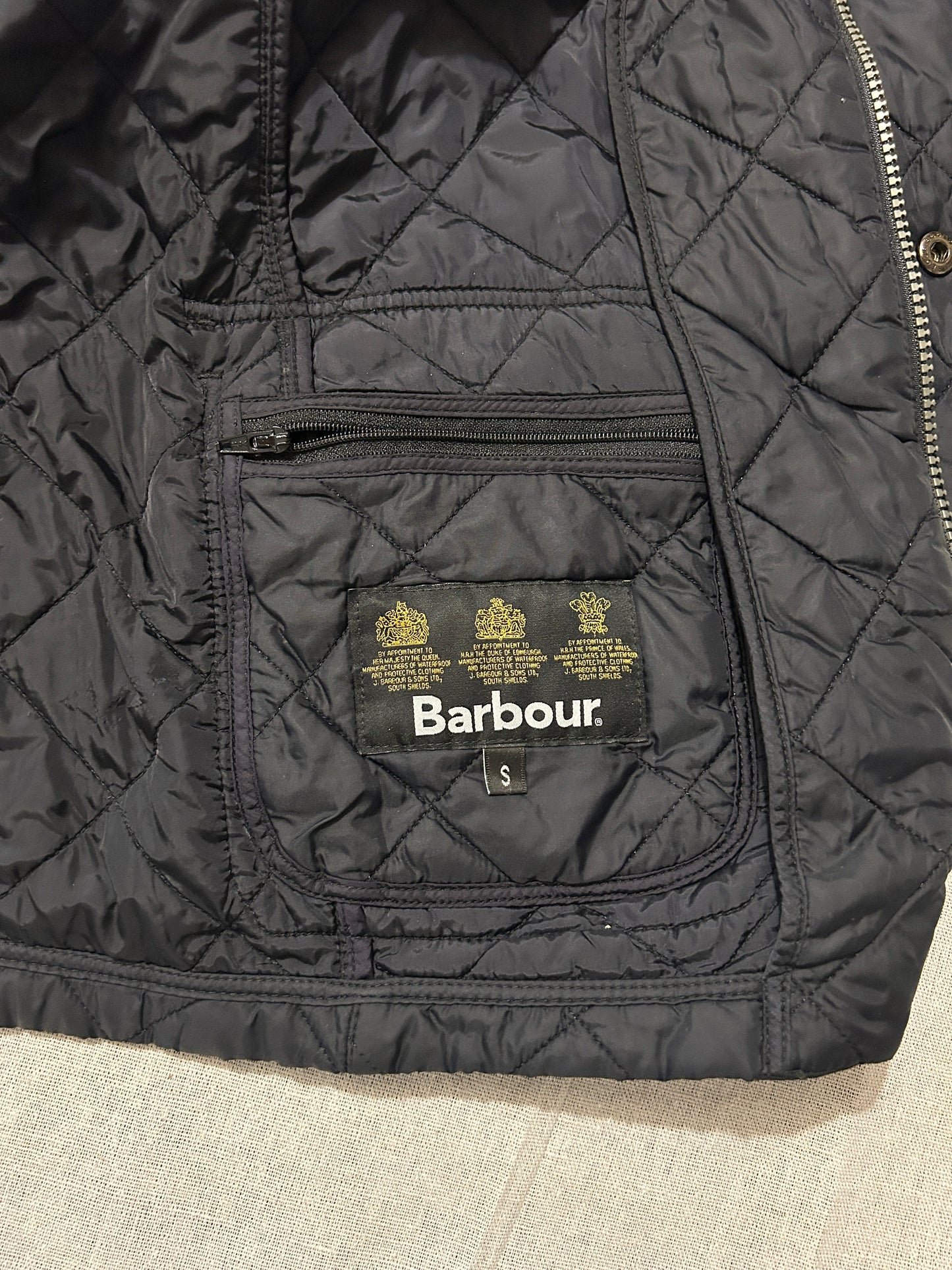 Veste Matelassée Chasse / Countryside • BARBOUR • Taille S • Noir