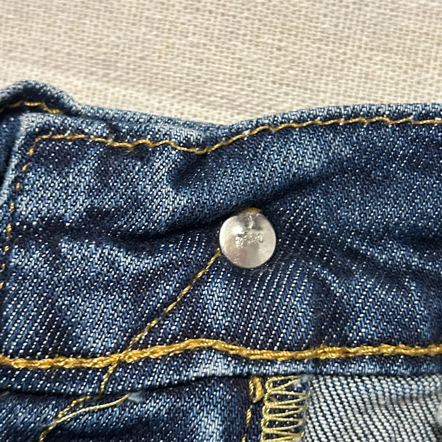 Jean Levi's 511 Slim Bleu Brut Patiné – Taille W31 L32