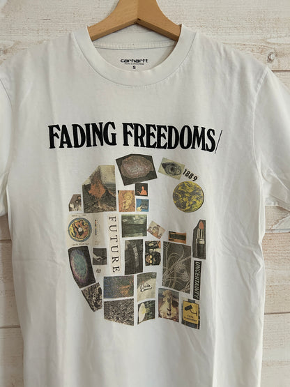 T-shirt Graphique "Fading Freedoms" • CARHARTT WIP • Taille S • Blanc