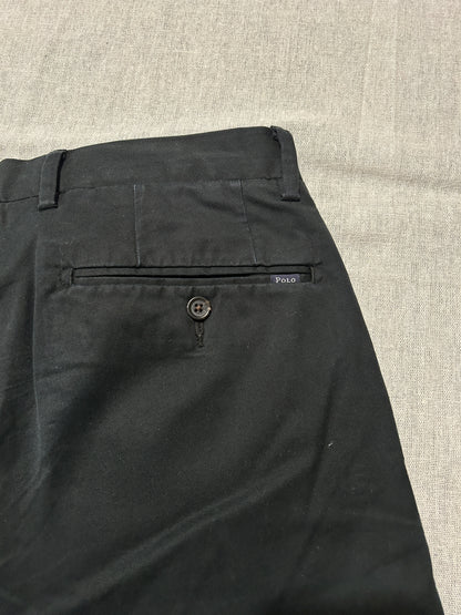 Pantalon Chino Stretch • POLO RALPH LAUREN • Taille W30/32 Slim Fit (M / 40) • Noir