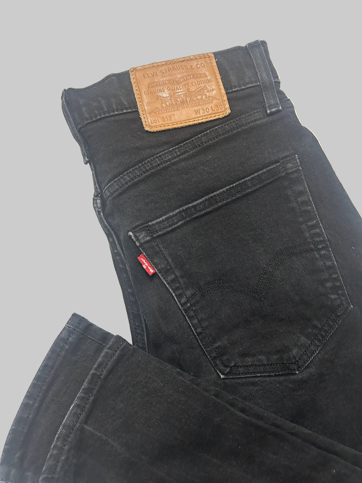 Jean Levi's 512 – Coupe Slim Taper – Noir – W30 L30