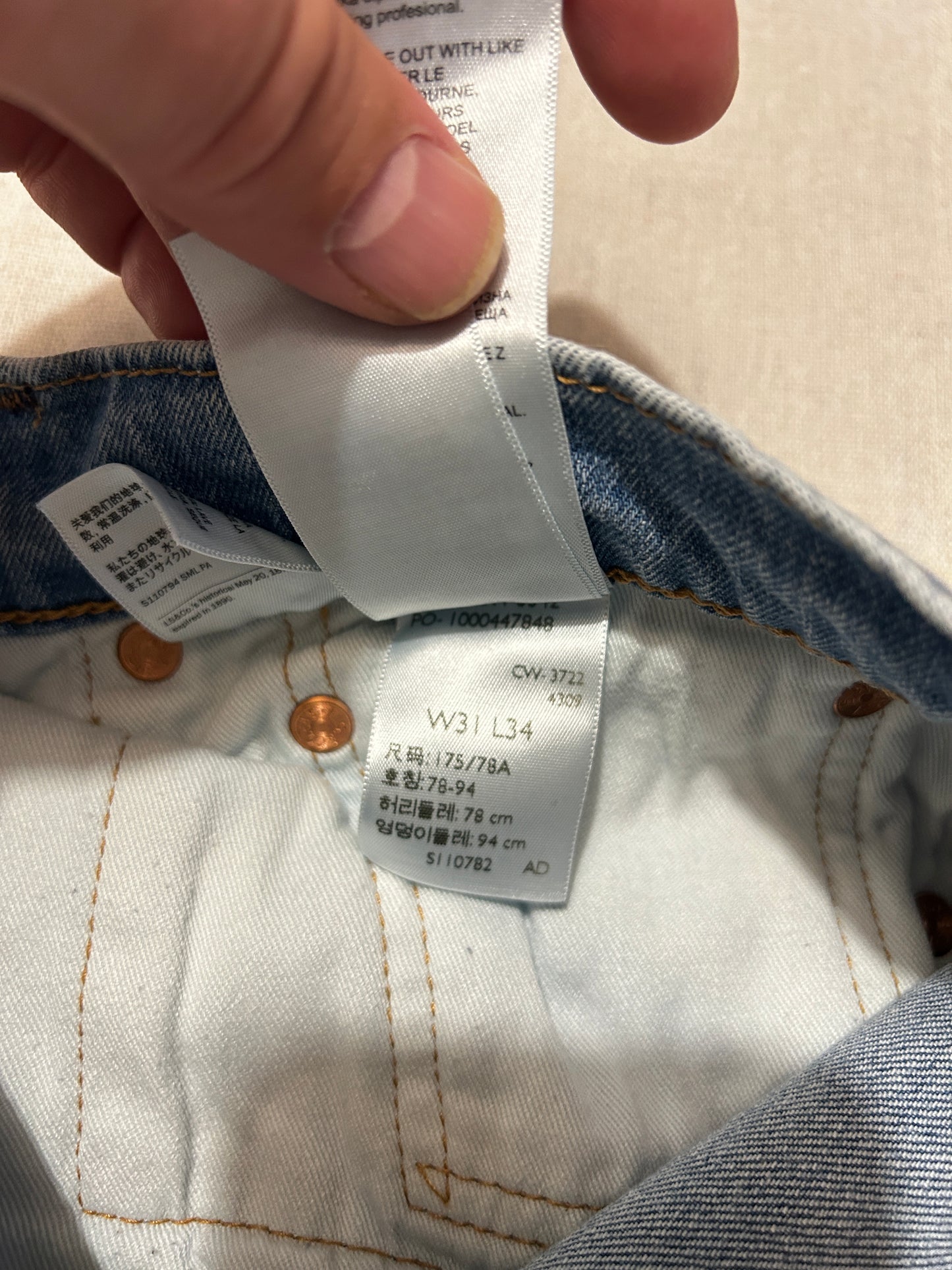 Jean Lévi's 511 W31 L34