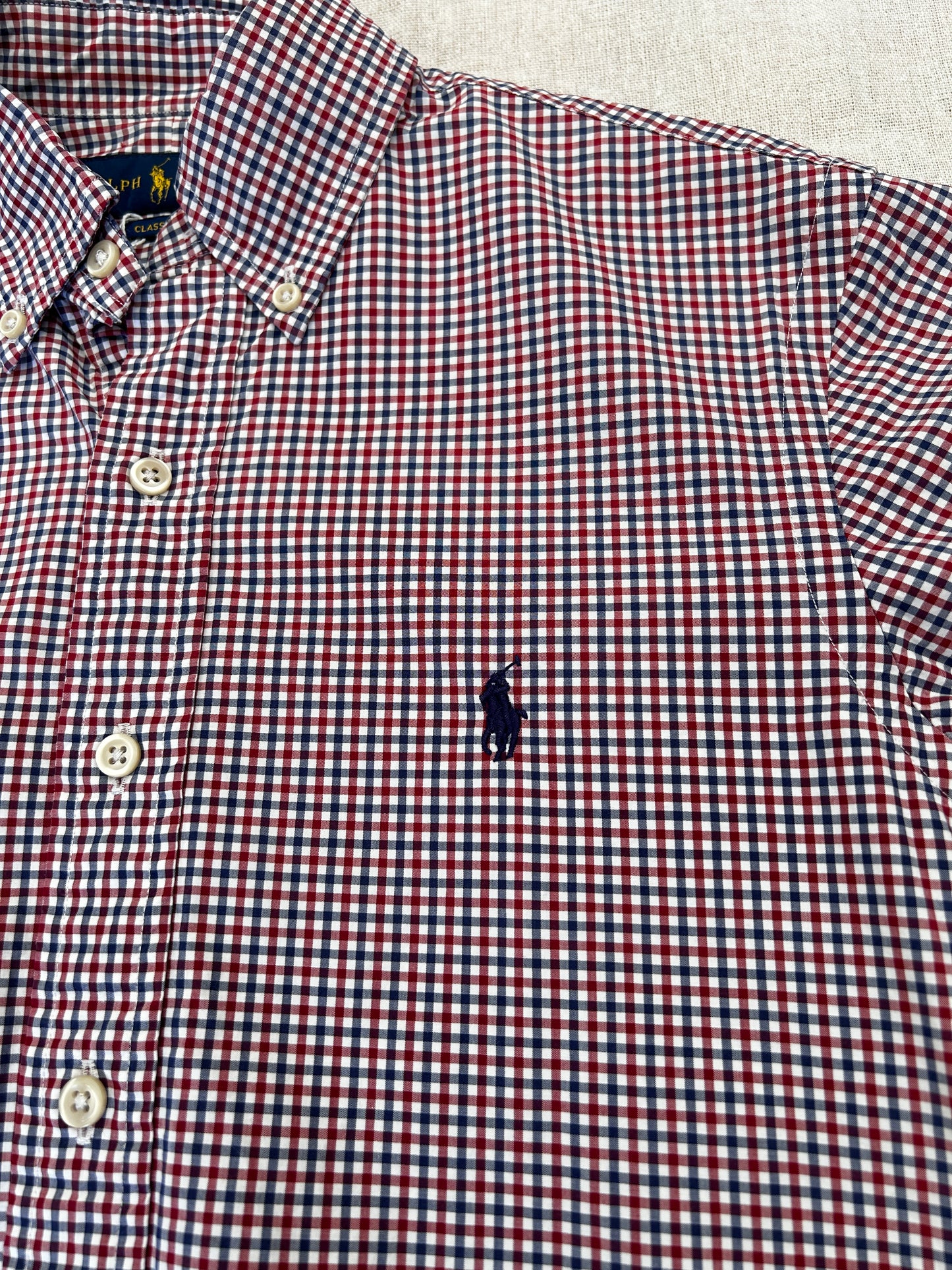 Chemise à Carreaux  Ralph Lauren T.XS
