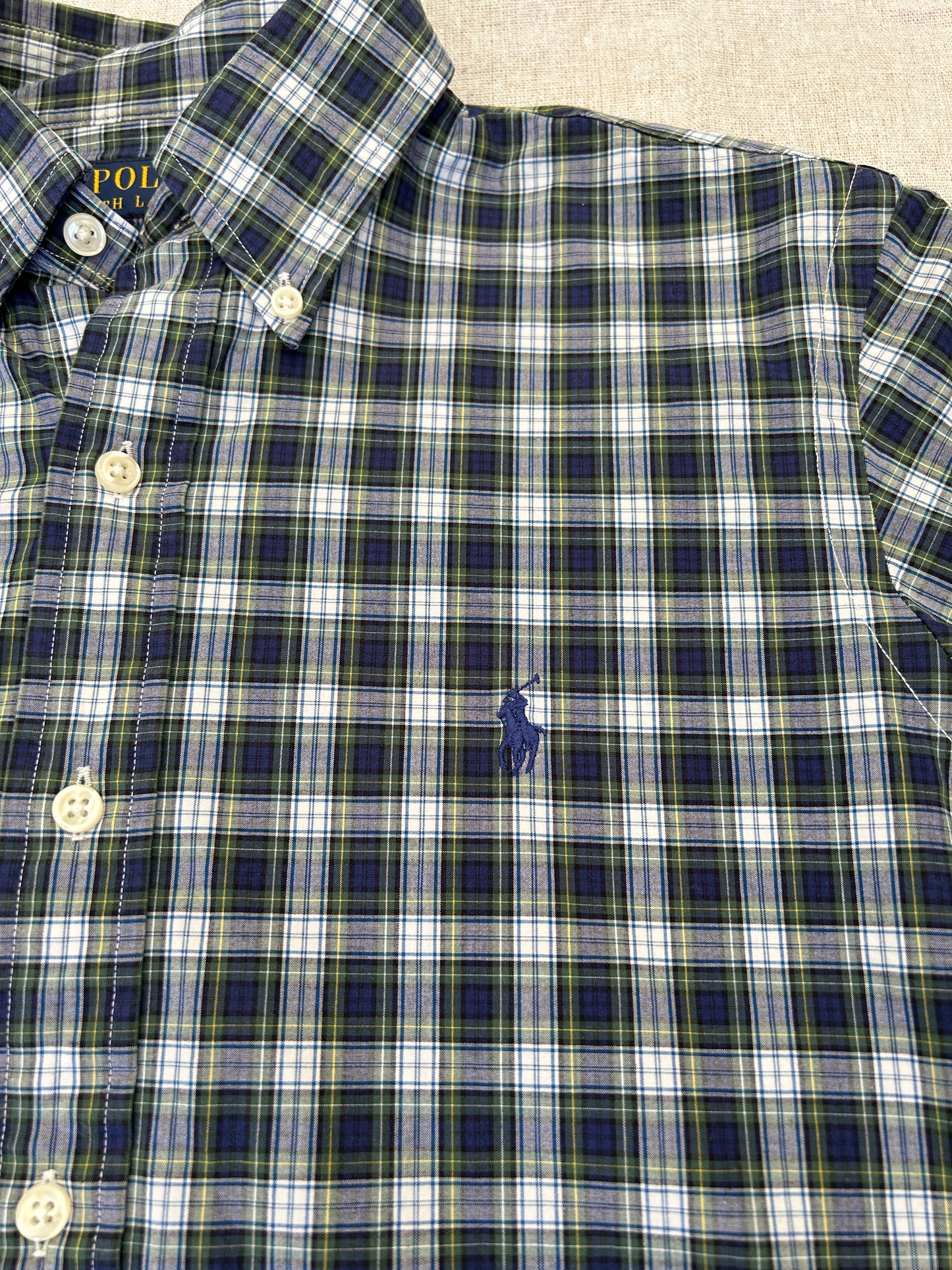 Chemise à Carreaux  Ralph Lauren T.S