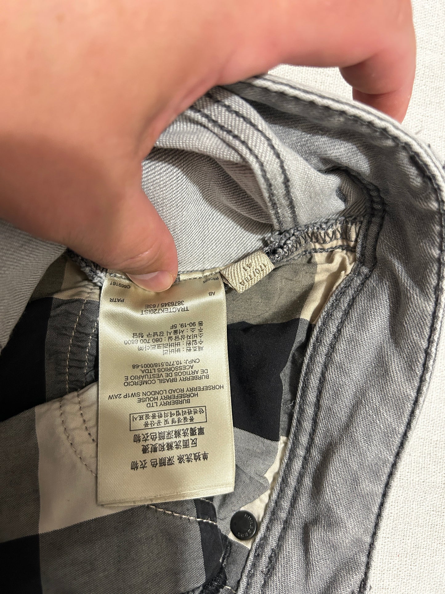 Jean Femme Burberry W31