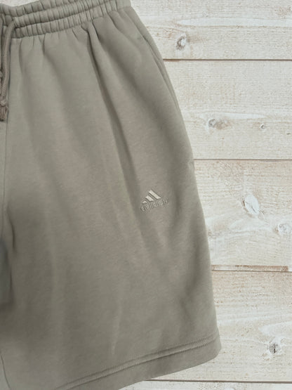 Short Molleton Confort • ADIDAS • Taille S • Beige / Taupe Clair