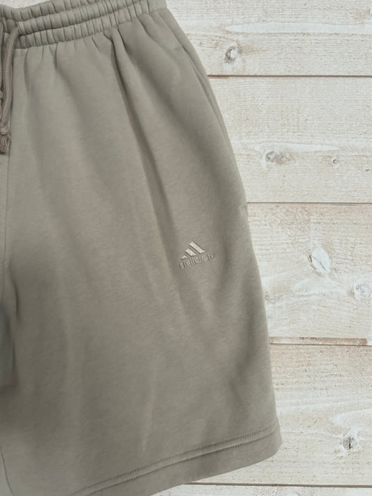 Short Molleton Confort • ADIDAS • Taille S • Beige / Taupe Clair