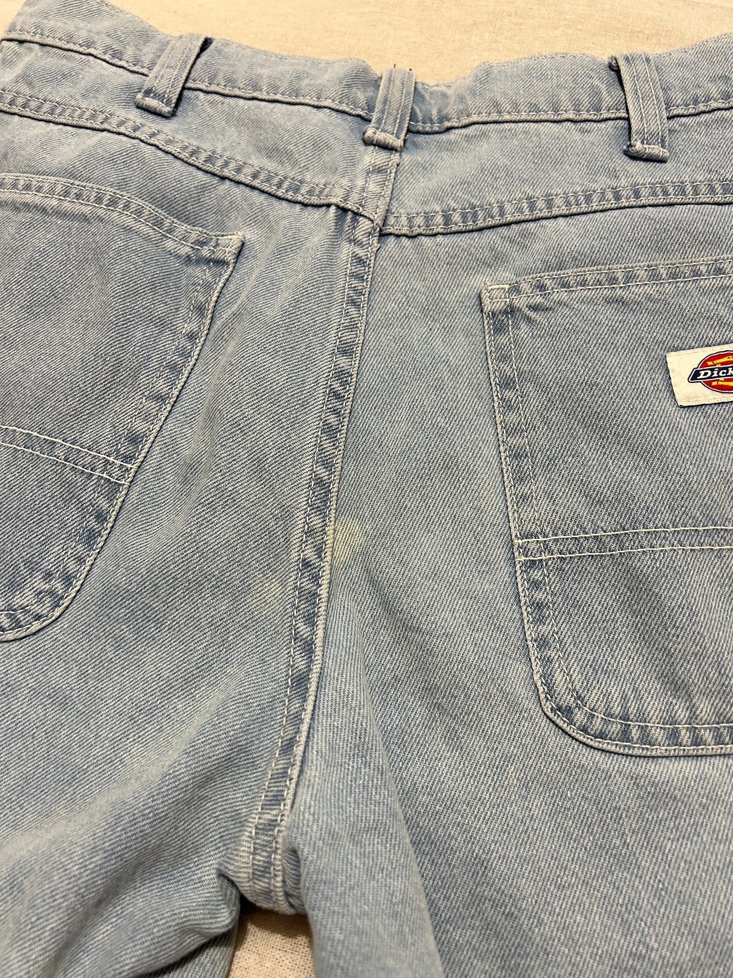 Short Workwear Multi-Poches • DICKIES • Taille W29 (S / 38 FR) • Bleu clair