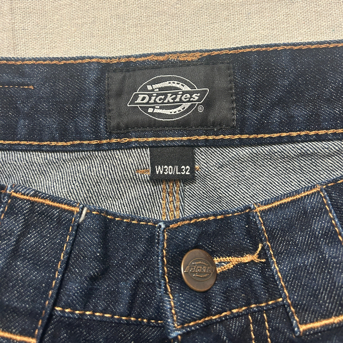 Jean Dickies Carpenter – Bleu brut – W30 L32