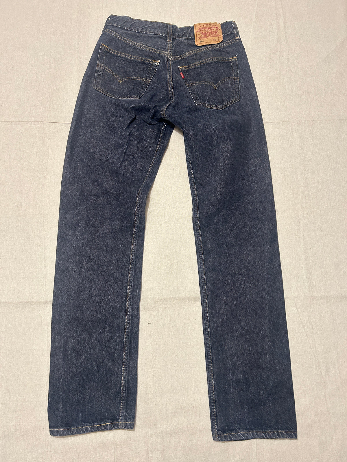 Jean Levi's 501 Coupe Droite – Bleu brut – W31 L34