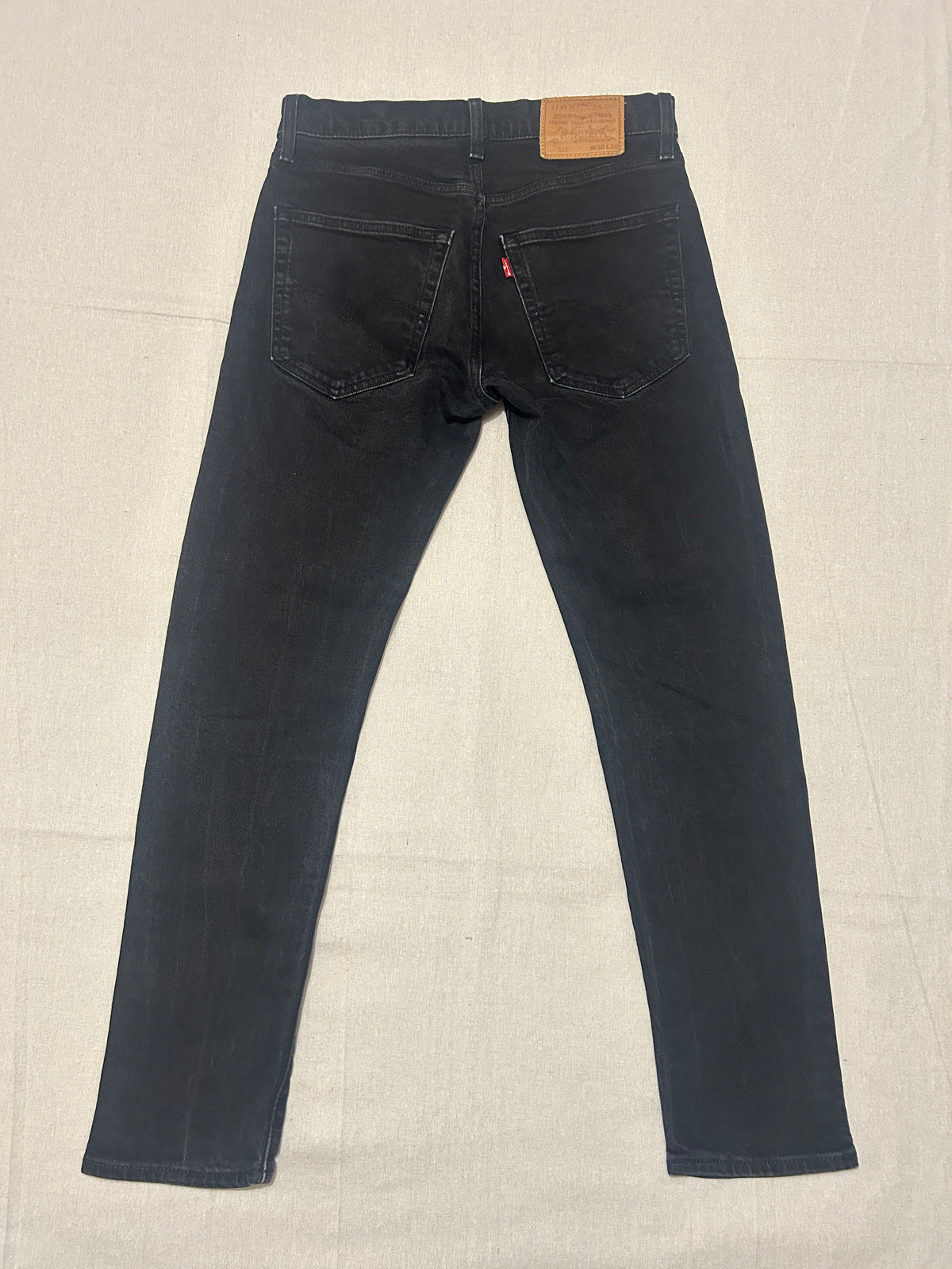 Jean Levi's 512 – Coupe Slim Taper – Noir – W30 L30