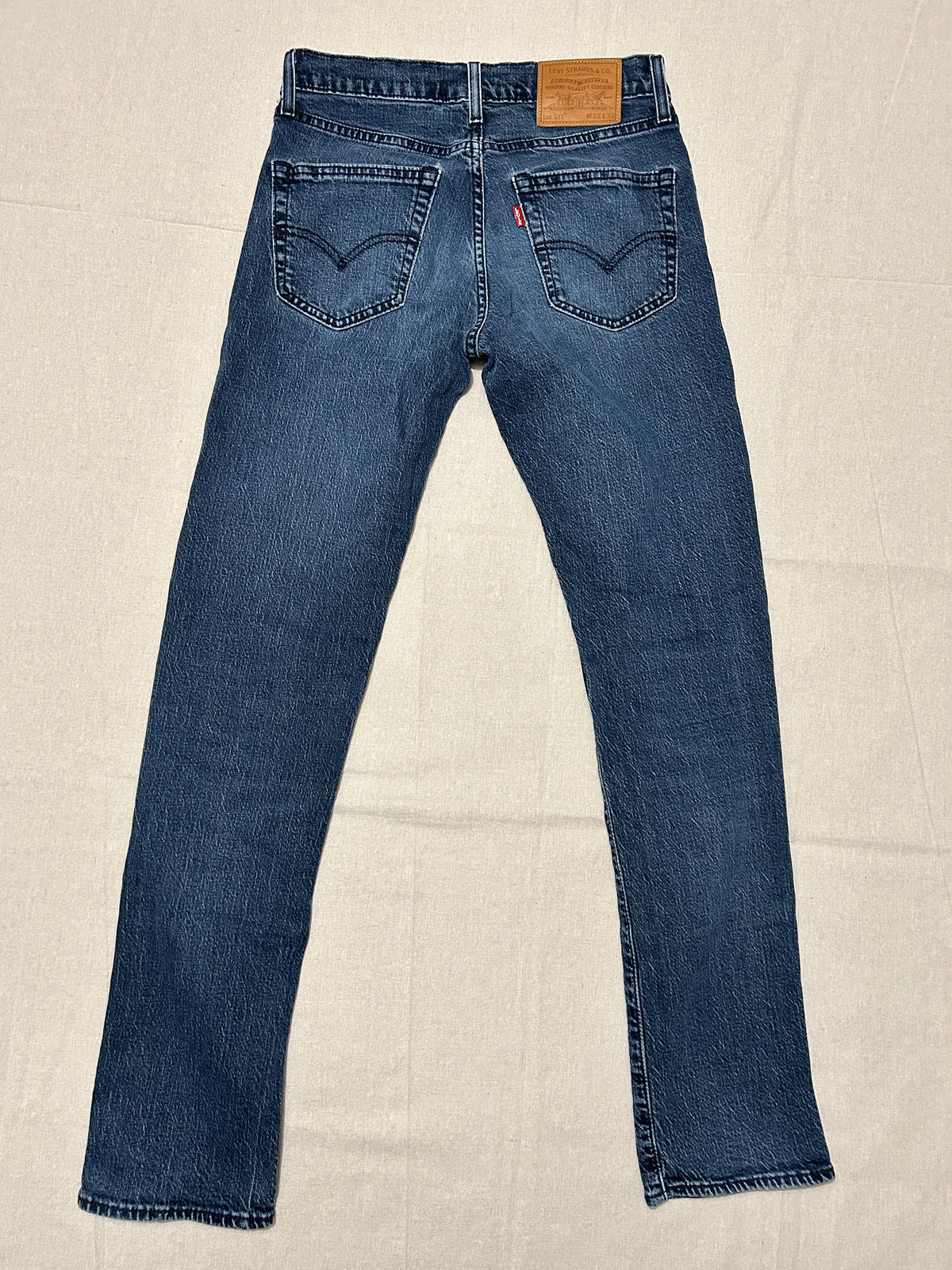 Jean Levi's 511 –Slim Homme – W28 L32 – Bleu Brut