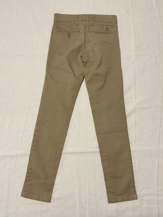 Pantalon Carhartt WIP Chino Sid Pant Homme – Coupe Slim – Beige Sable – W28 L32