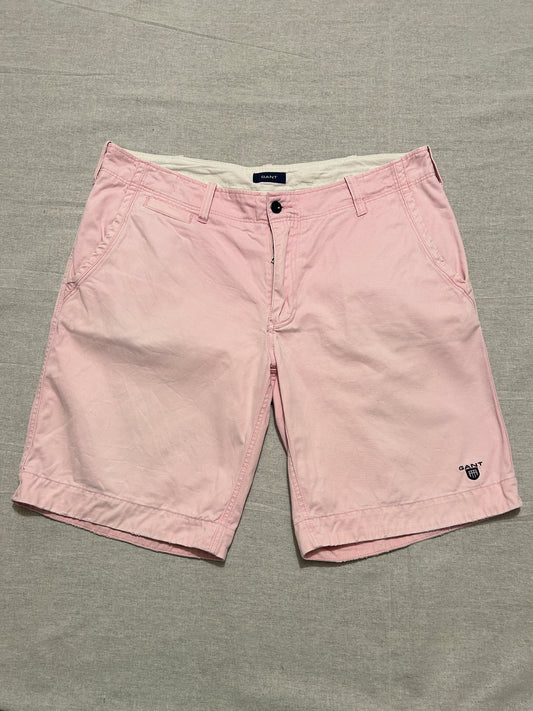 Short Chino Rose Pastel Gant – Coupe Regular – Taille W38 (48 FR) – Occasion