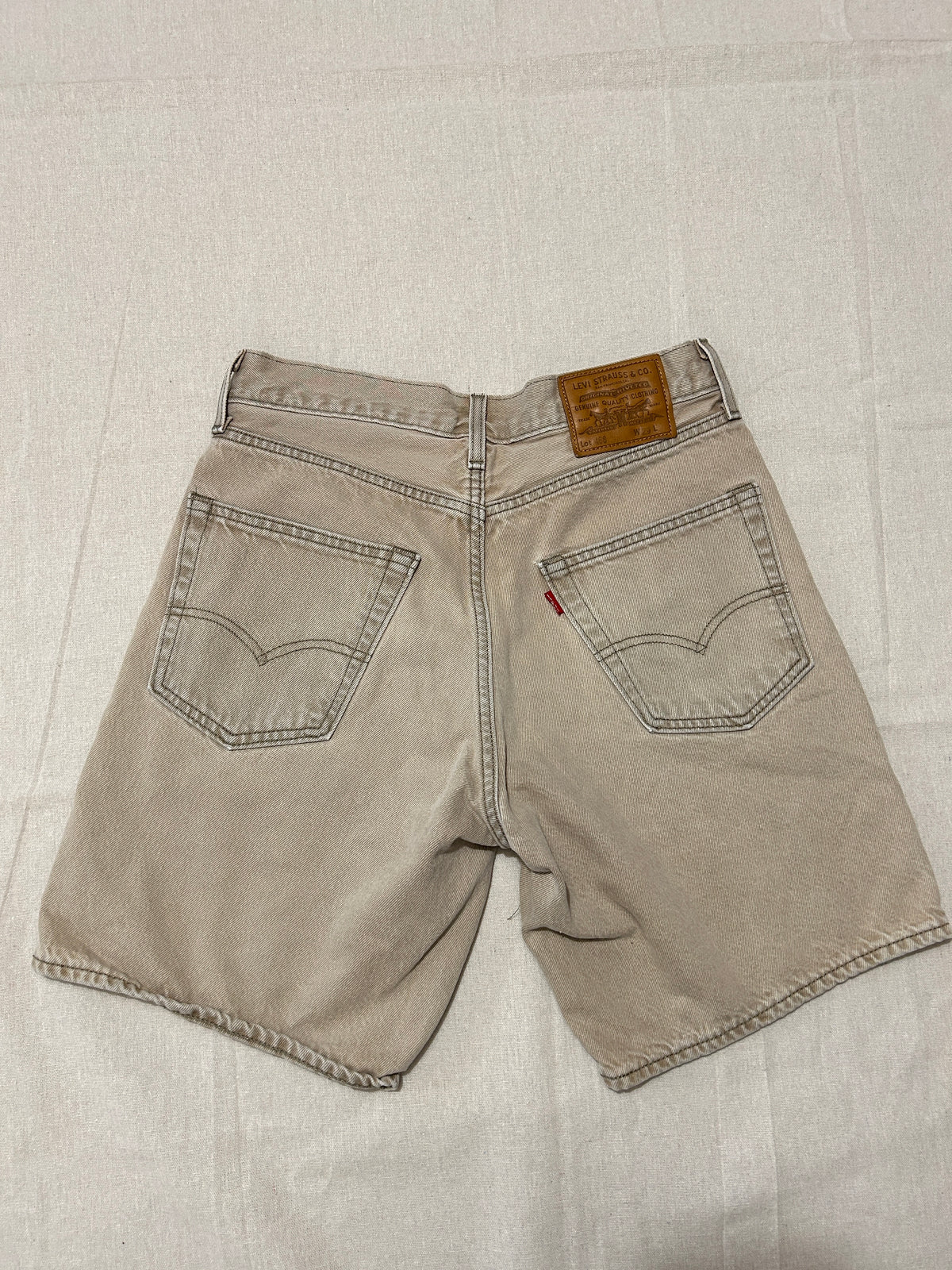 Short Levi's 468 Homme – Coupe Large – Beige Sable – W29