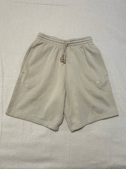 Short Molleton Confort • ADIDAS • Taille S • Beige / Taupe Clair