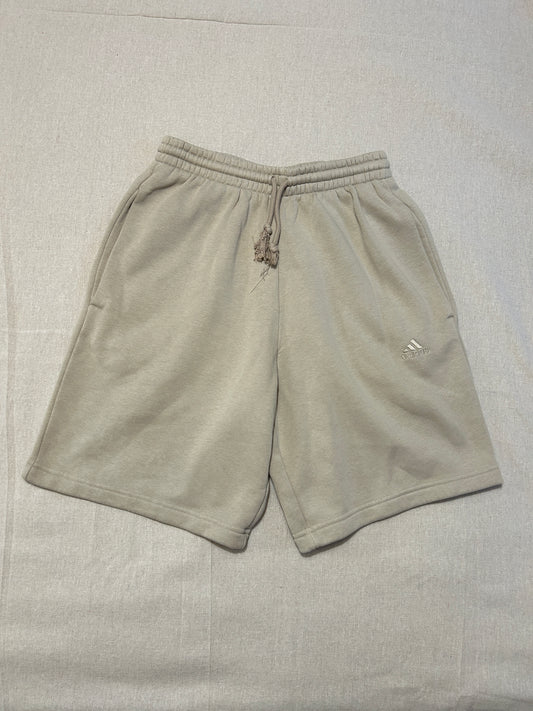 Short Molleton Confort • ADIDAS • Taille S • Beige / Taupe Clair