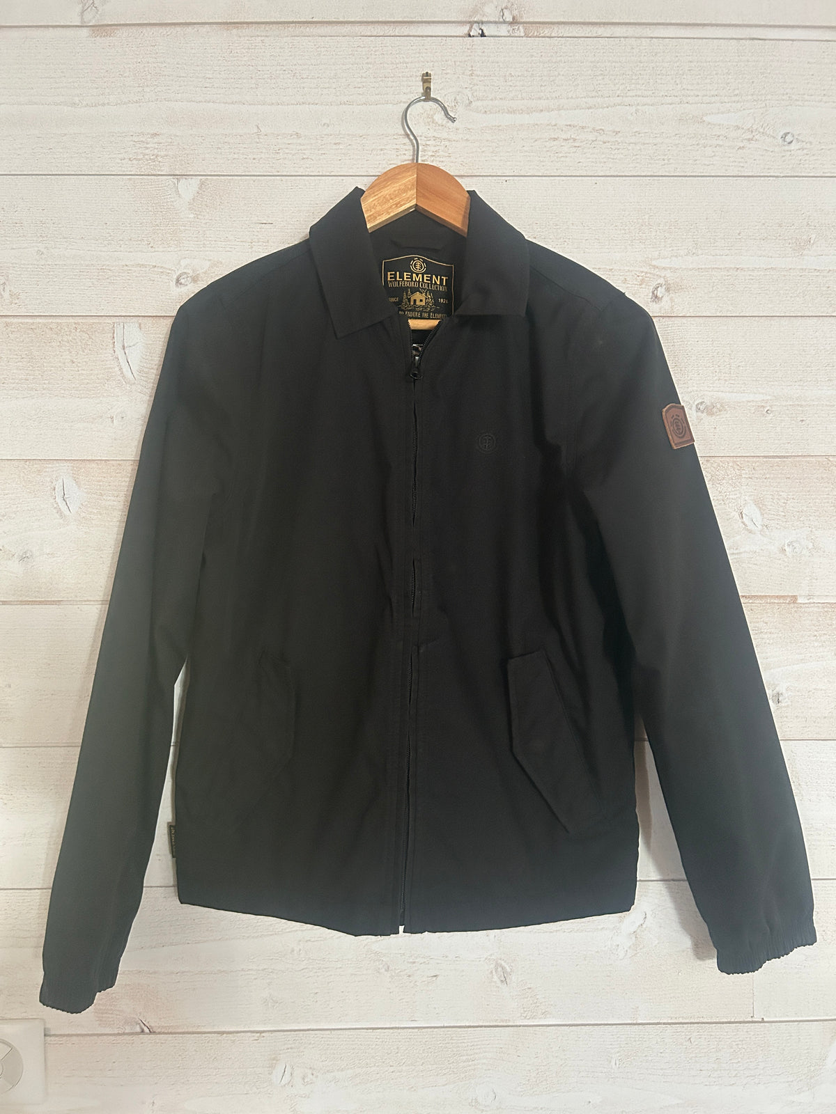 Veste Element – Blouson Harrington Wolfeboro Homme – Taille XS Noir